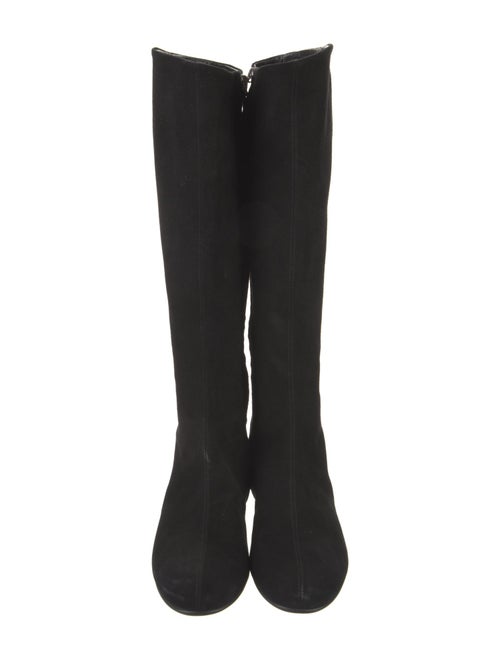 Giuseppe Zanotti Suede Riding Boots