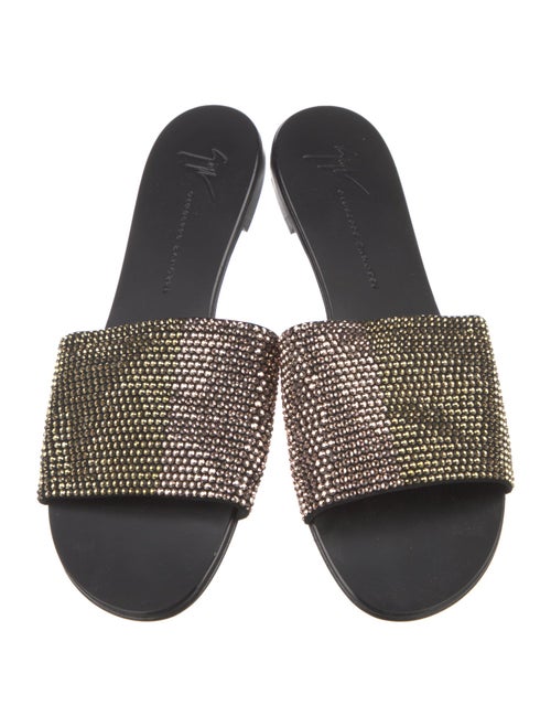 Giuseppe Zanotti Crystal Crystal Embellishments Slides