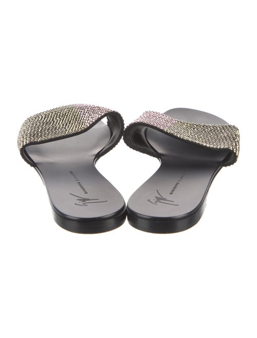 Giuseppe Zanotti Crystal Crystal Embellishments Slides