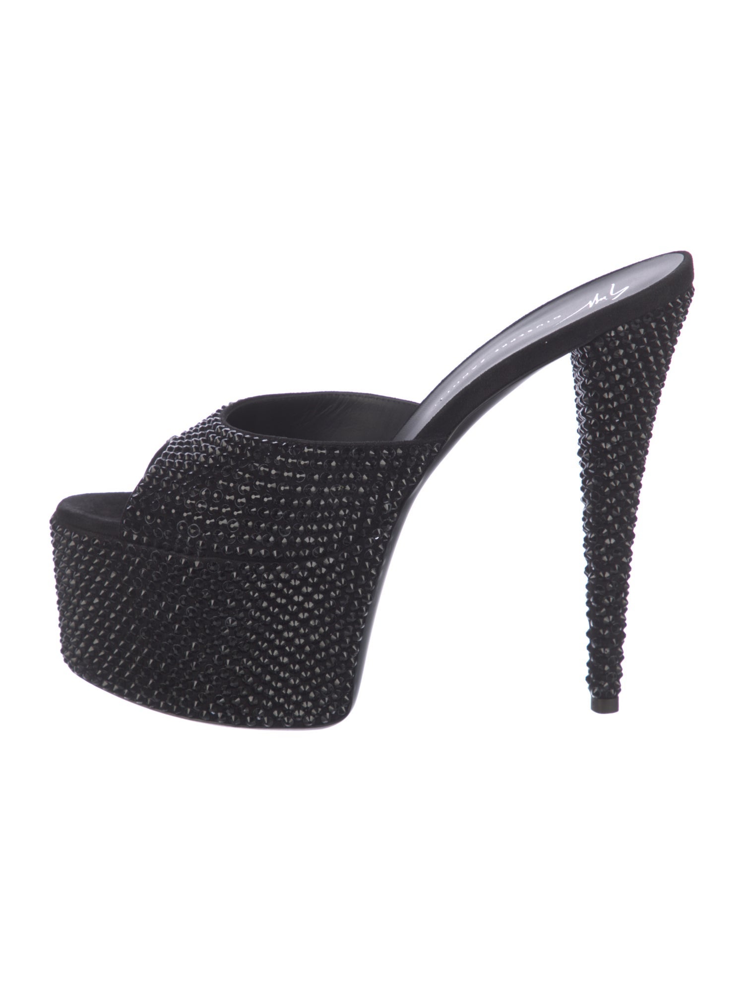 Giuseppe Zanotti Crystal Mules