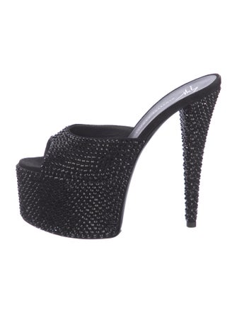 Giuseppe Zanotti Suede Mules