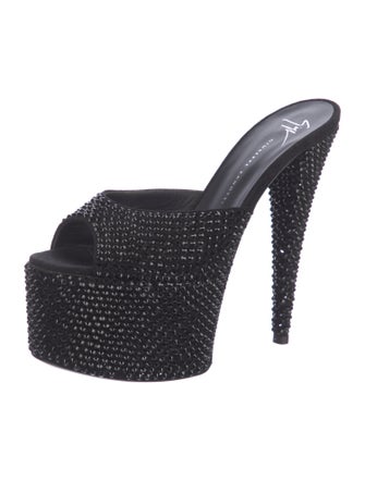 Giuseppe Zanotti Suede Mules