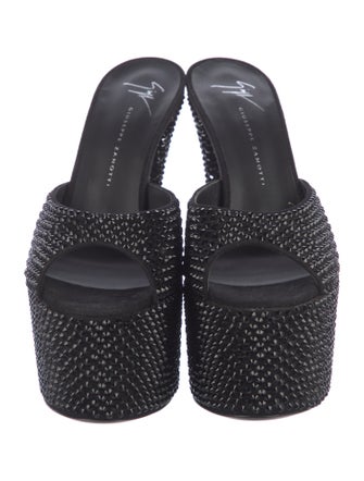 Giuseppe Zanotti Suede Mules