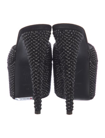 Giuseppe Zanotti Suede Mules