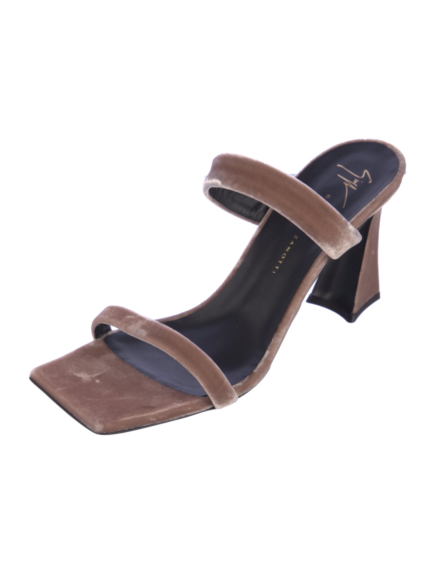 Giuseppe Zanotti Leather Slides w/ Tags