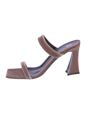 Giuseppe Zanotti Leather Slides