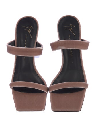 Giuseppe Zanotti Leather Slides