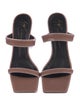 Giuseppe Zanotti Leather Slides