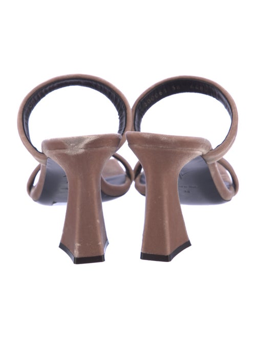 Giuseppe Zanotti Leather Slides