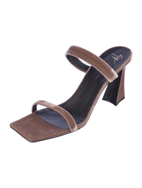 Giuseppe Zanotti Leather Slides