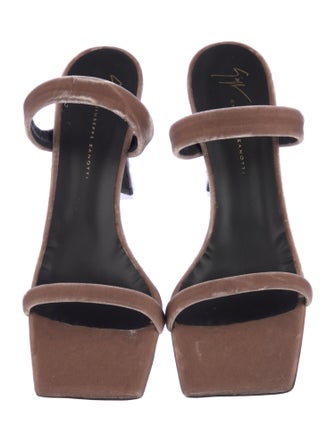 Giuseppe Zanotti Leather Slides