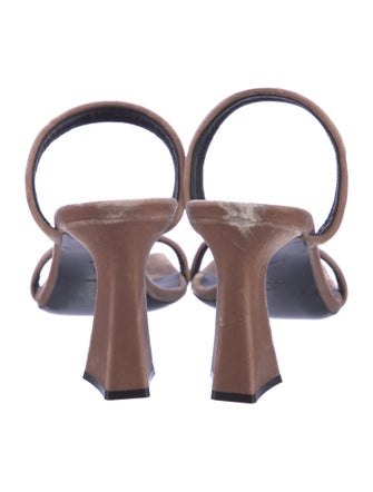 Giuseppe Zanotti Leather Slides