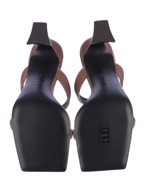 Giuseppe Zanotti Leather Slides