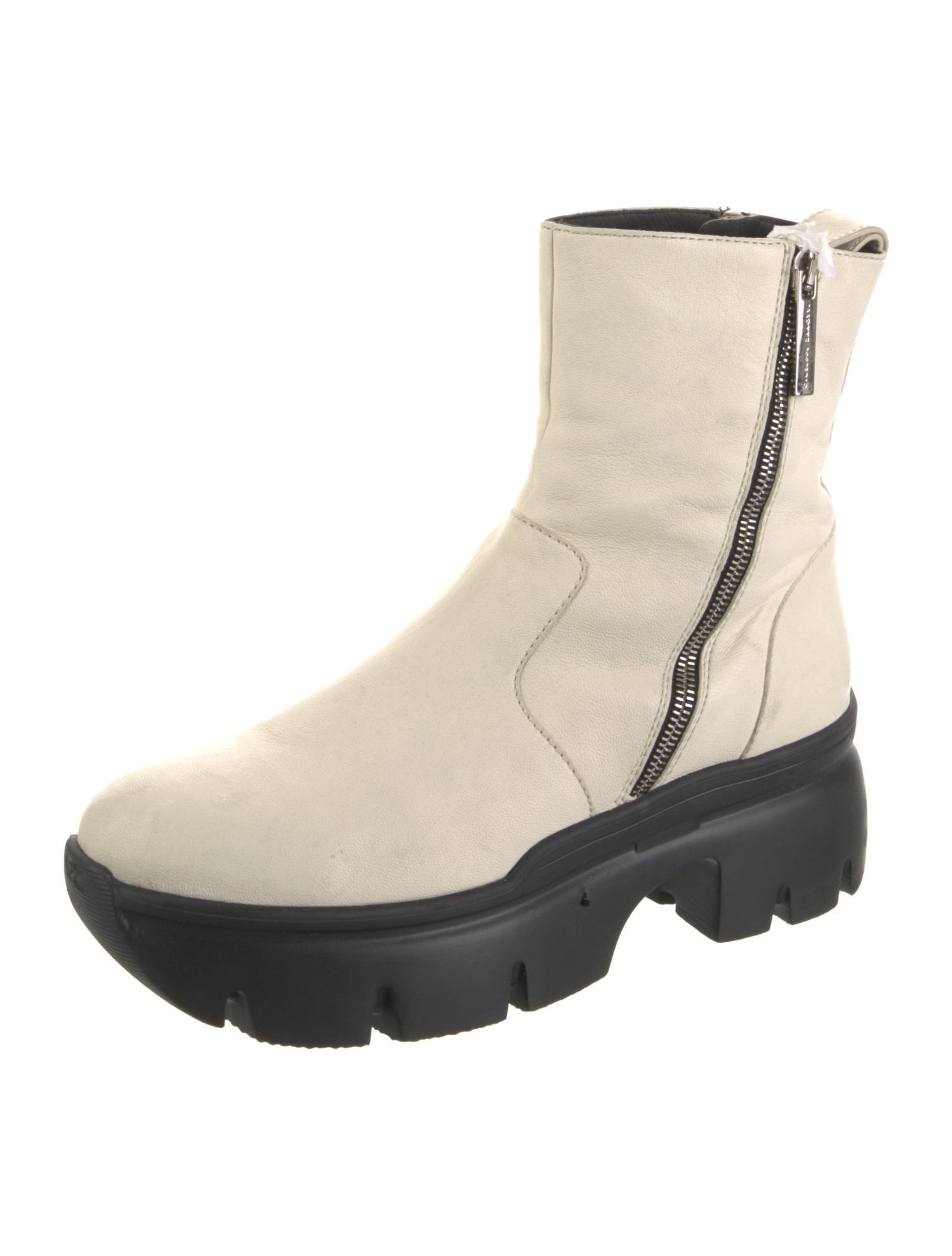 Giuseppe Zanotti Leather Combat Boots