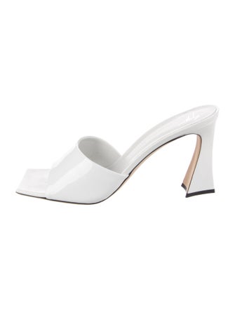 Giuseppe Zanotti Patent Leather Slides