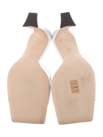 Giuseppe Zanotti Patent Leather Slides