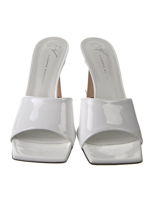 Giuseppe Zanotti Patent Leather Slides