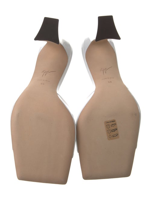 Giuseppe Zanotti Patent Leather Slides