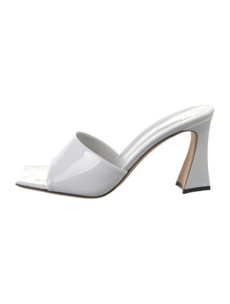 Giuseppe Zanotti Patent Leather Slides