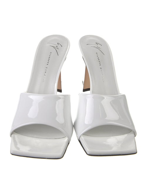 Giuseppe Zanotti Patent Leather Slides