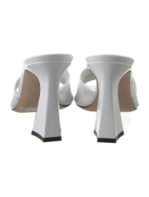 Giuseppe Zanotti Patent Leather Slides