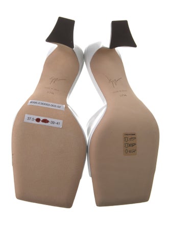 Giuseppe Zanotti Patent Leather Slides