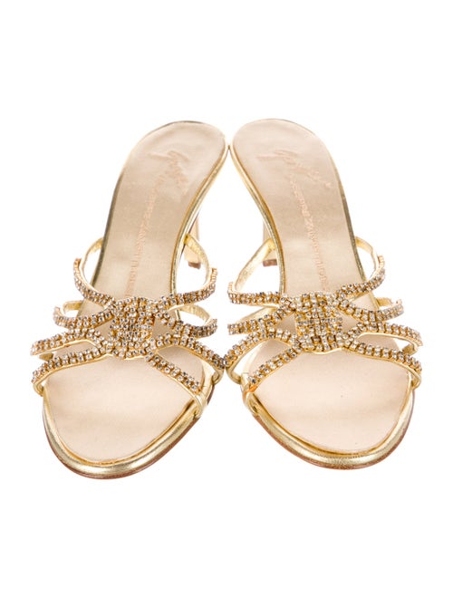 Giuseppe Zanotti Leather Slides