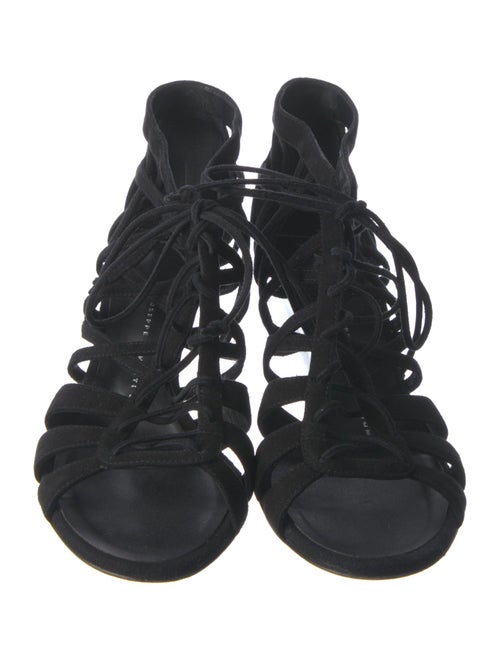 Giuseppe Zanotti Suede Gladiator Sandals
