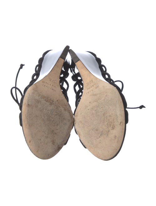 Giuseppe Zanotti Suede Gladiator Sandals