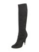 Giuseppe Zanotti Quilted Pattern Satin Boots