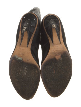 Giuseppe Zanotti Quilted Pattern Satin Boots