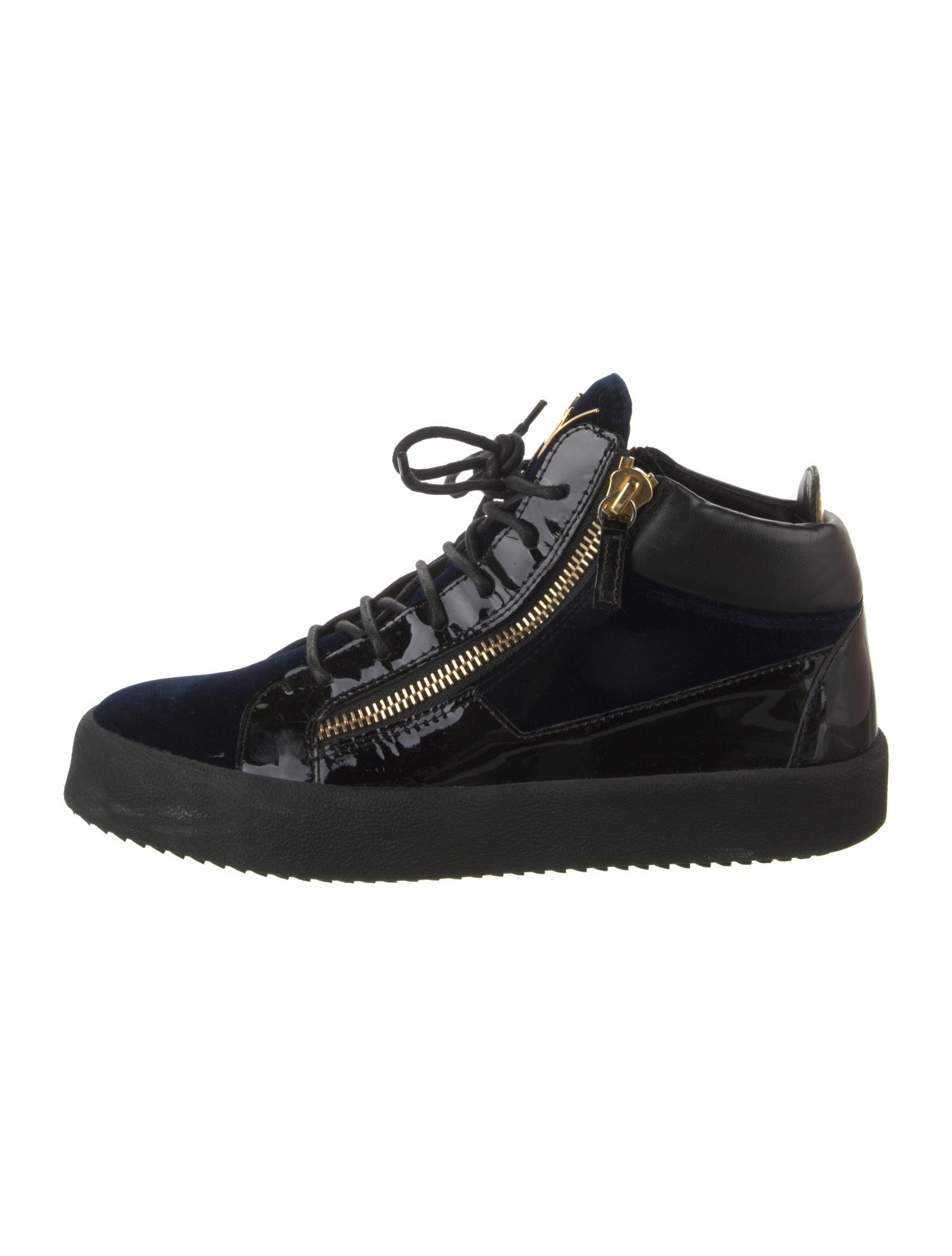 Giuseppe Zanotti Velvet Sneakers