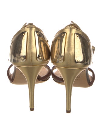 Giuseppe Zanotti Leather T-Strap Sandals