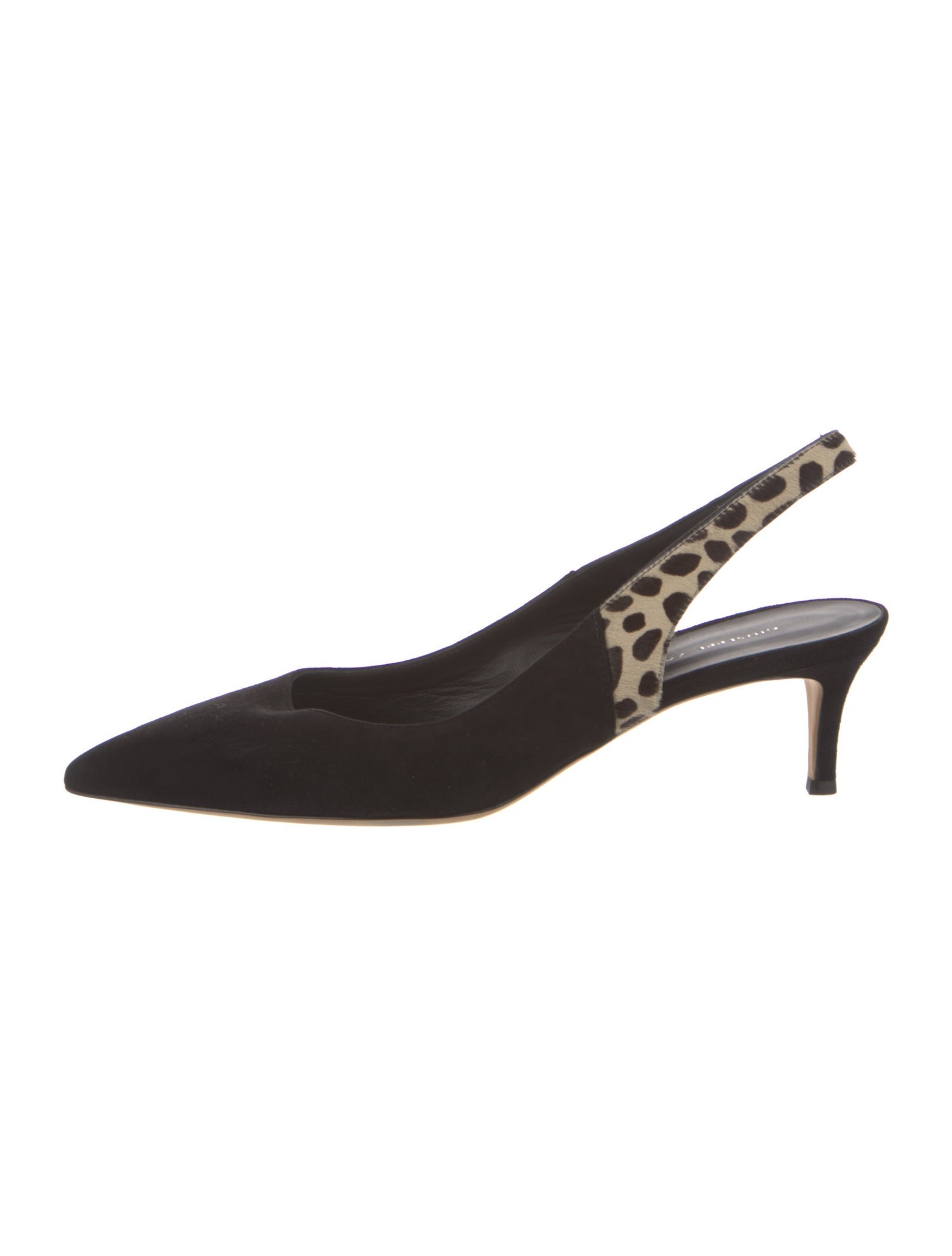 Giuseppe Zanotti Suede Slingback Pumps