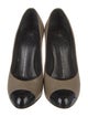 Giuseppe Zanotti Leather Colorblock Pattern Pumps