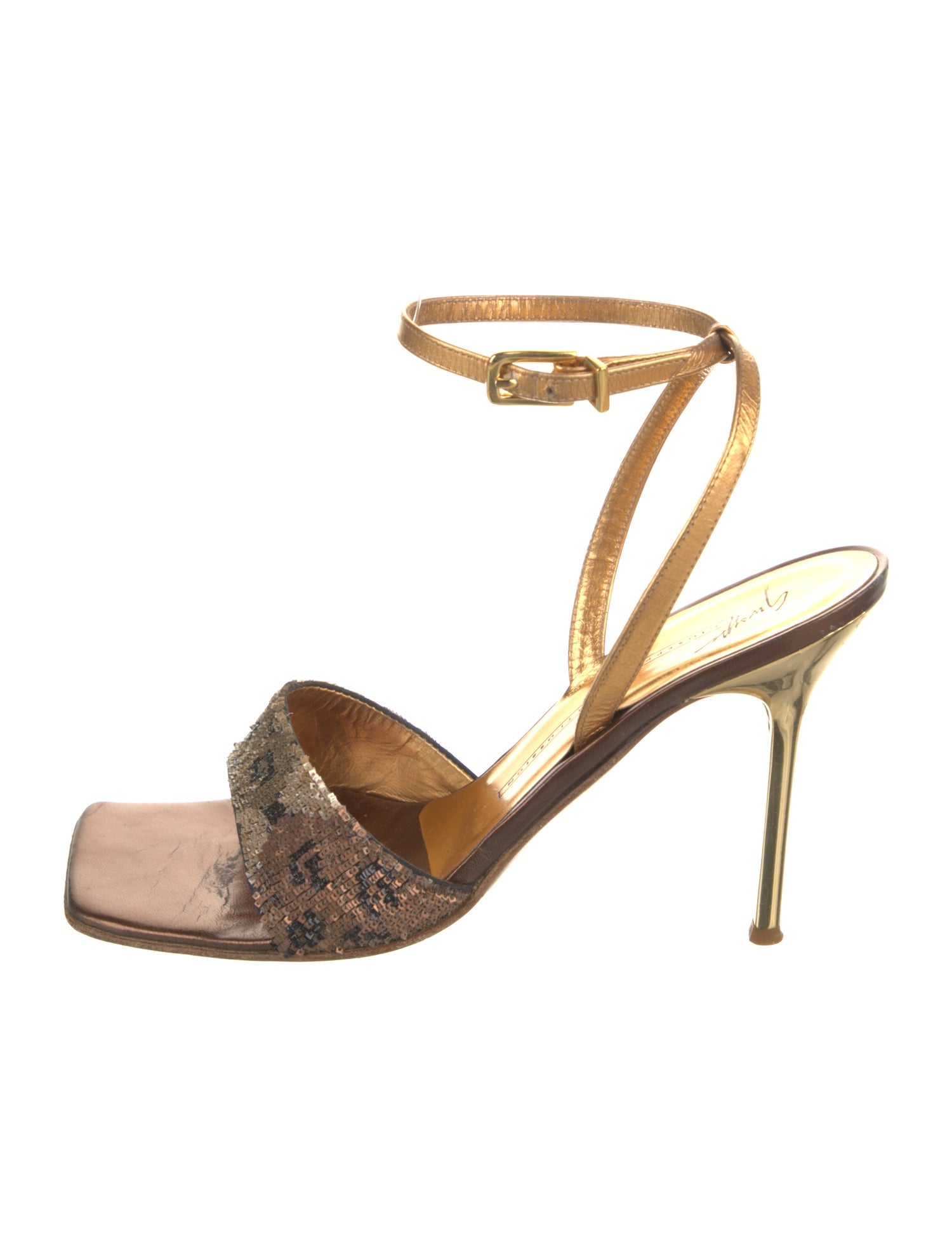 Giuseppe Zanotti Vintage Leather Sandals