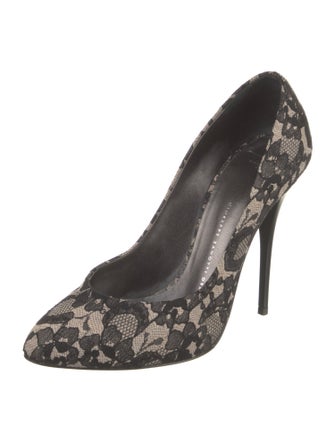 Giuseppe Zanotti Lace Lace Pattern Pumps