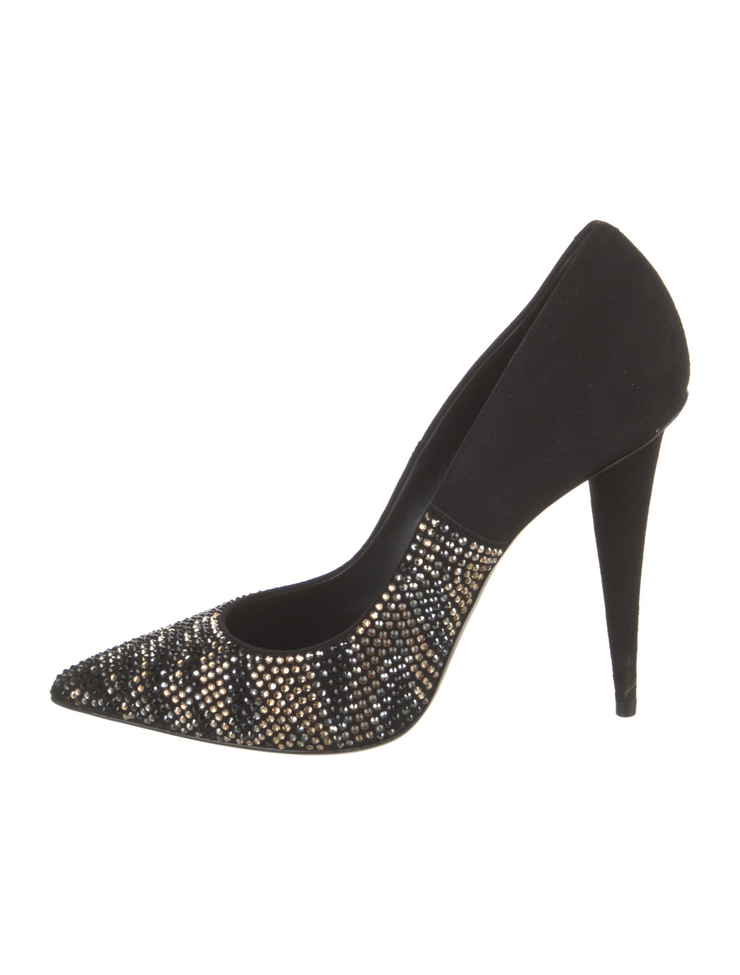 Giuseppe Zanotti Suede Printed Pumps