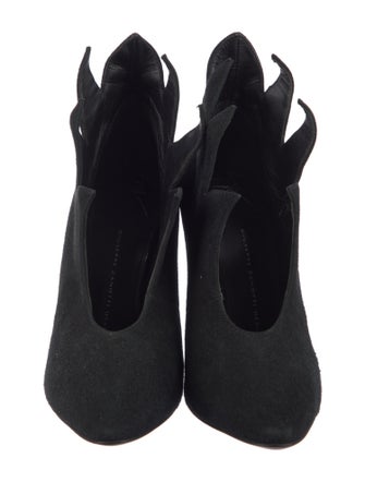 Giuseppe Zanotti Suede Lace-Up Boots
