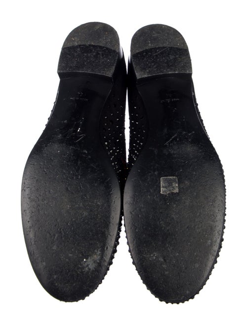 Giuseppe Zanotti Suede Graphic Print Loafers