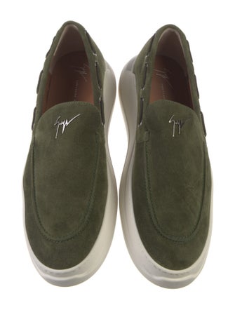 Giuseppe Zanotti Suede Boat Shoes