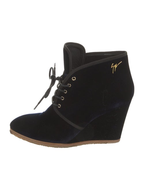 Giuseppe Zanotti Suede Lace-Up Boots