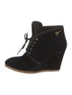 Giuseppe Zanotti Suede Lace-Up Boots