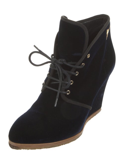 Giuseppe Zanotti Suede Lace-Up Boots