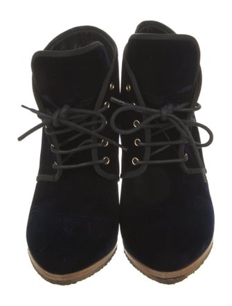 Giuseppe Zanotti Suede Lace-Up Boots