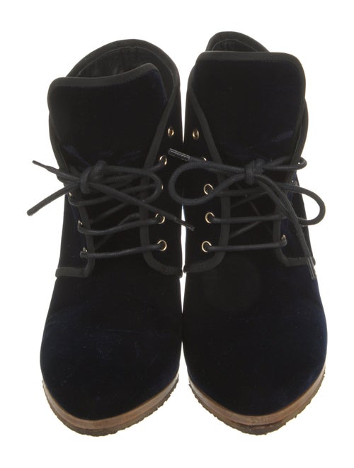 Giuseppe Zanotti Suede Lace-Up Boots
