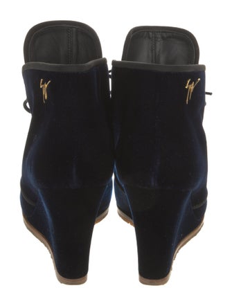 Giuseppe Zanotti Suede Lace-Up Boots