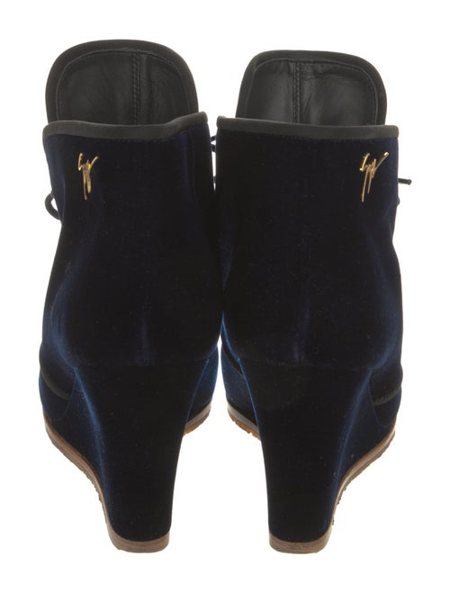 Giuseppe Zanotti Suede Lace-Up Boots