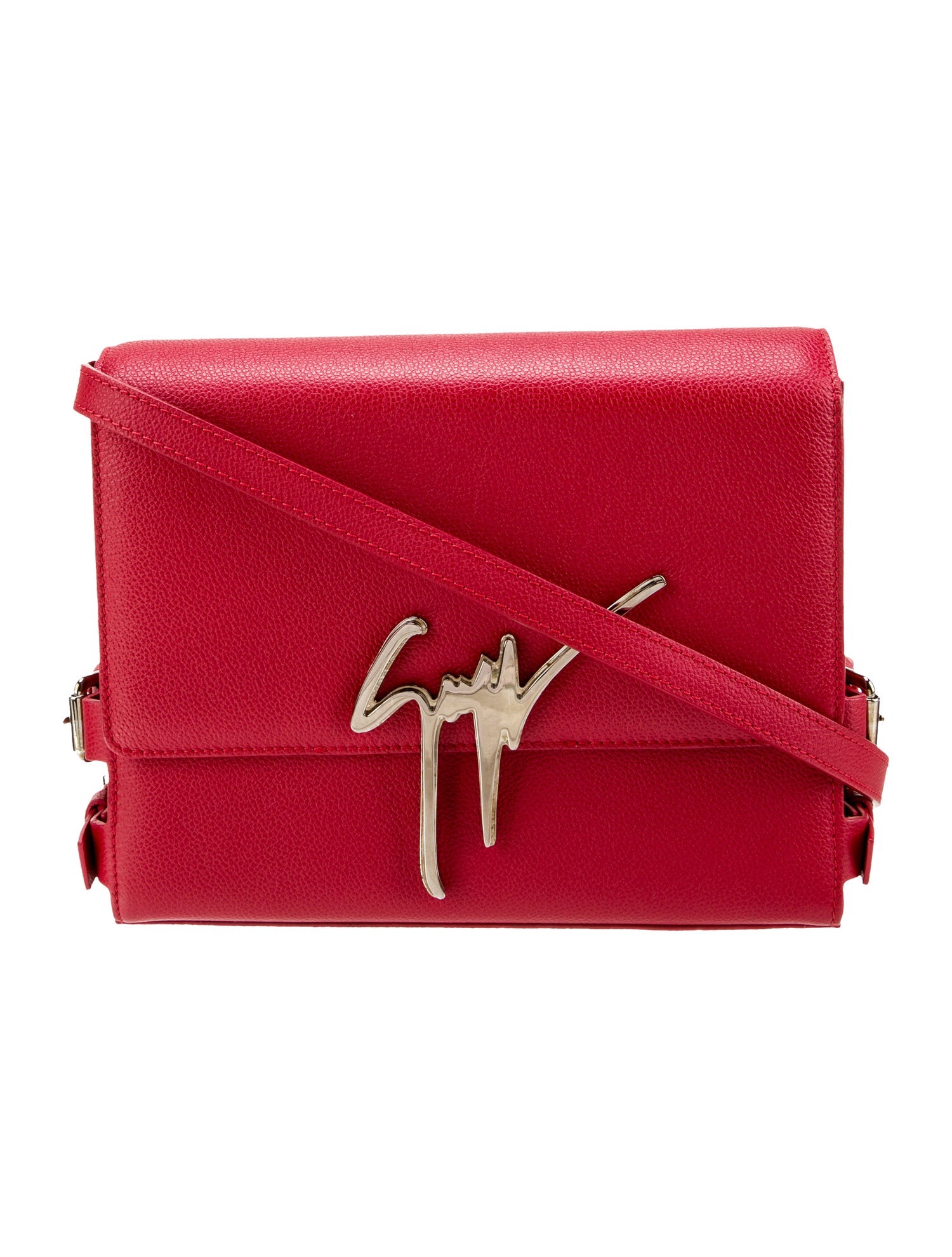 Giuseppe Zanotti Leather Messenger Bag