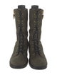 Giuseppe Zanotti Suede Combat Boots